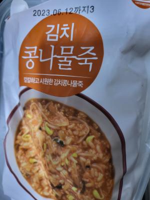 김치 콩나물죽(450G/1봉) - 오아시스마켓::믿을 수 있는 먹거리