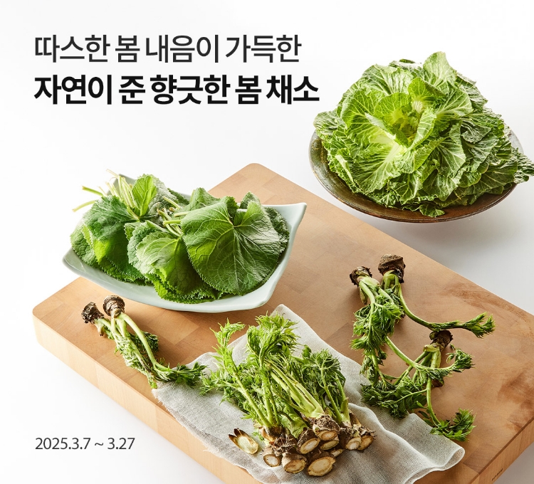 봄채소 기획전