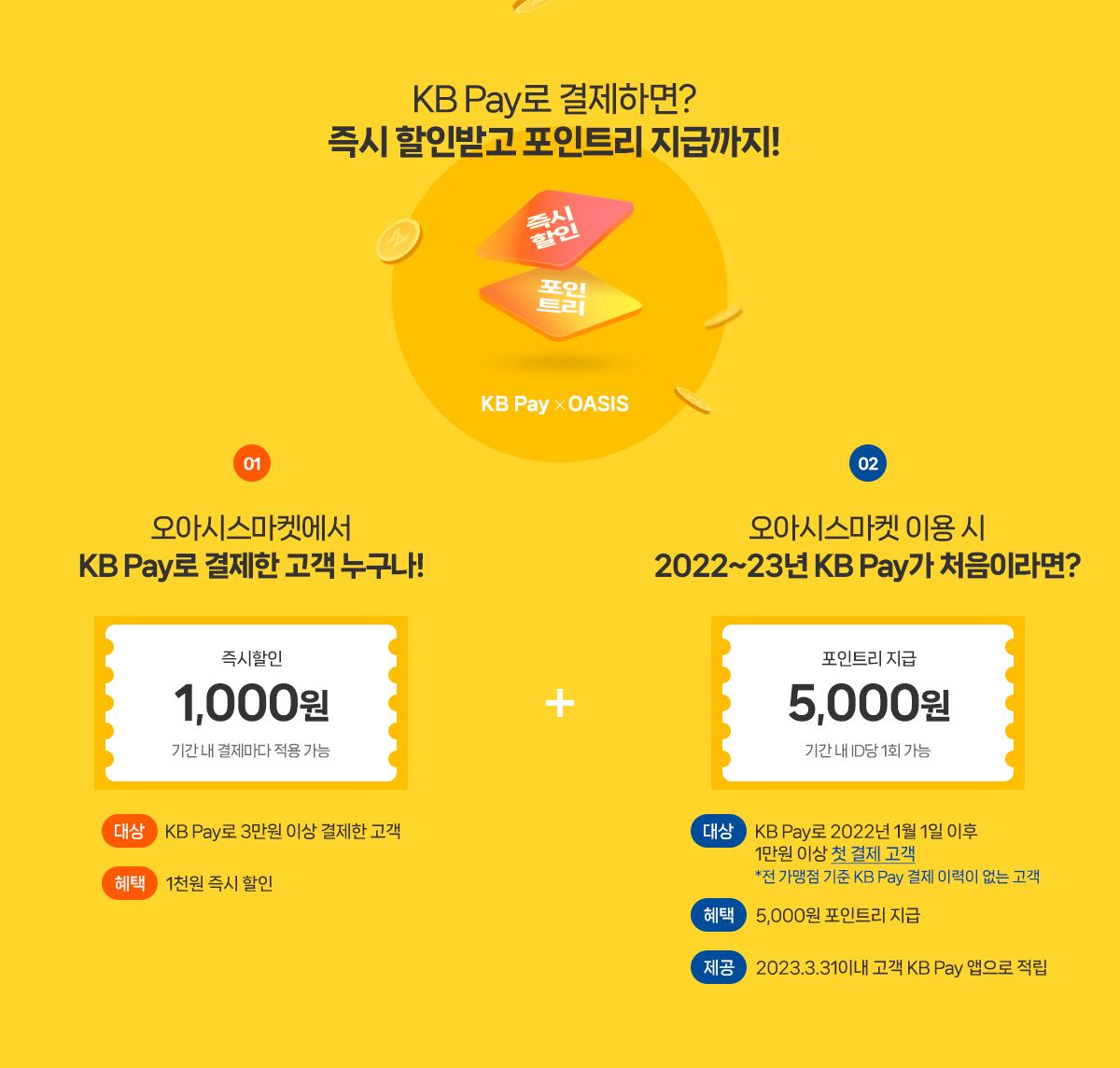 KB pay 이벤트 소개