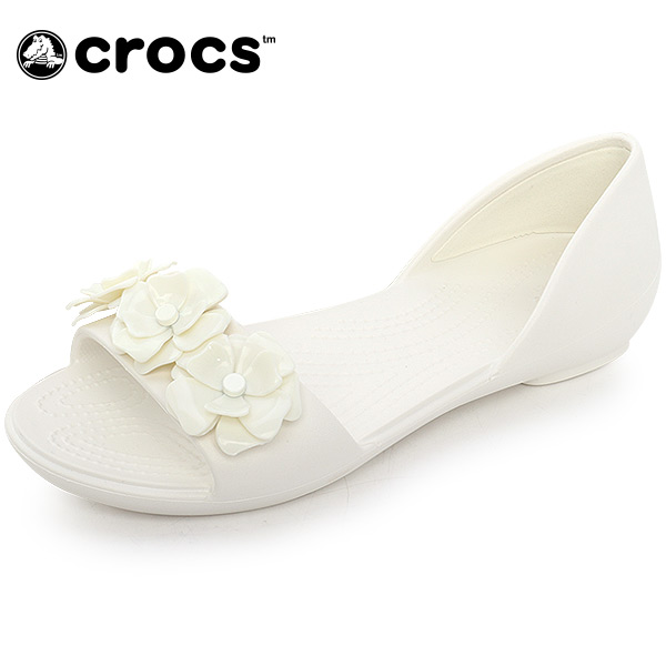 Crocs lina 2024 flower flat