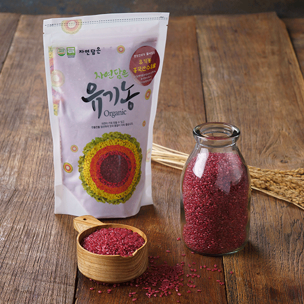 [건강밥상]유기농 홍국산수유쌀(800g) 대표이미지 섬네일