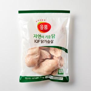[입점특가]올품 무항생제 IQF 닭가슴살 1kg