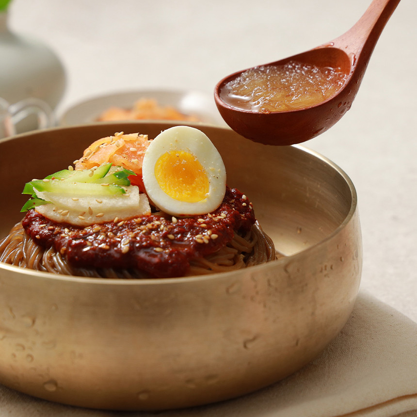 [모라] 유천냉면 비빔냉면 2인분*5팩