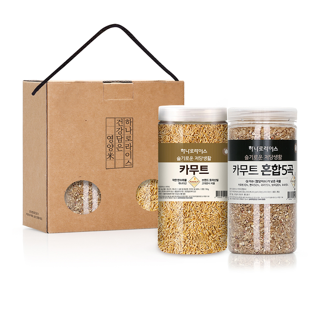 [9/20 라이브] 카무트 잡곡세트 2종   ( 카무트 700g , 카무트 혼합곡 700g)