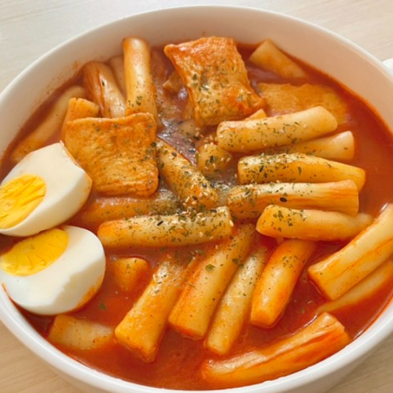 [3초떡볶이] 나노먹기세트 (떡볶이3팩+어묵사리1팩) 보통맛