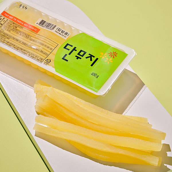 무농약무 김밥용 단무지 (400G) - 오아시스마켓::믿을 수 있는 먹거리