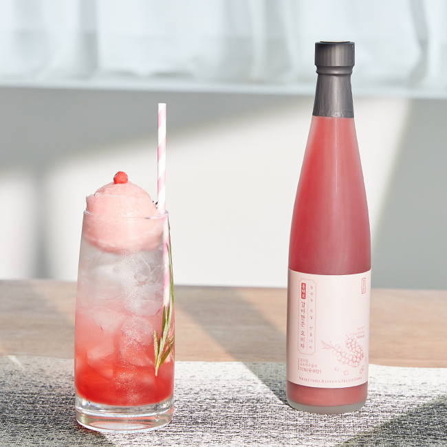 통째로 갈아만든 발효 오미자 원액 500ml 상품이미지